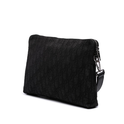 Dior Oblique Canvas A4 Zipped Pouch Rovelle Bags