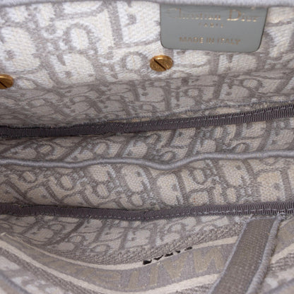 Dior Oblique Canvas Embroidered Saddle Bag Rovelle Bags