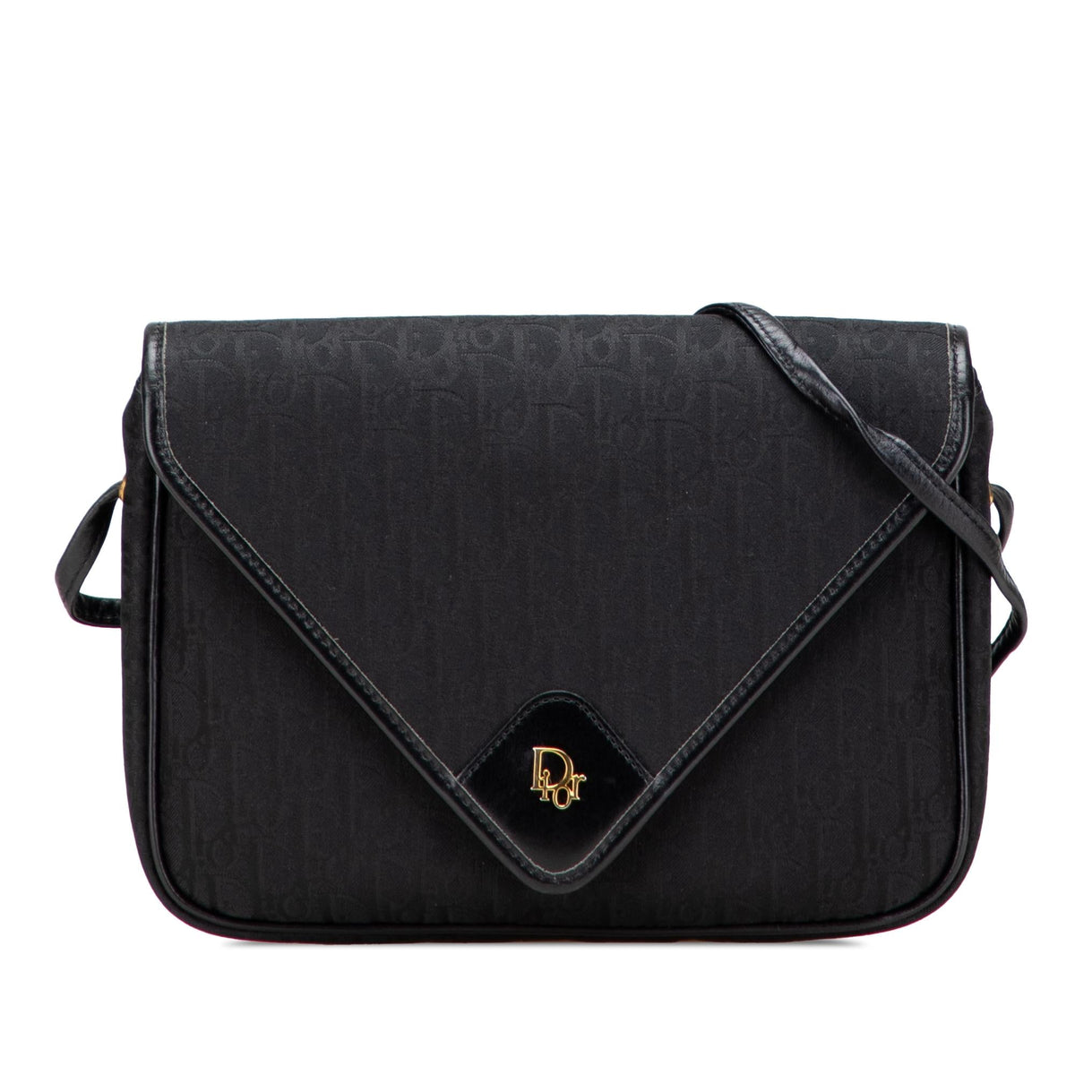 Dior Oblique Canvas Flap Crossbody Rovelle Bags