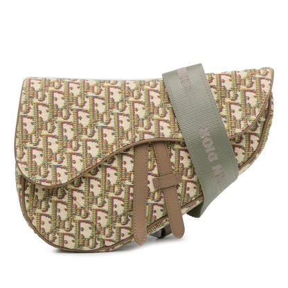 Dior Oblique Canvas Saddle Bag (SHG-mBHM7w) Rovelle Bags