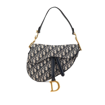 Dior Oblique Canvas Saddle Bag Rovelle Bags