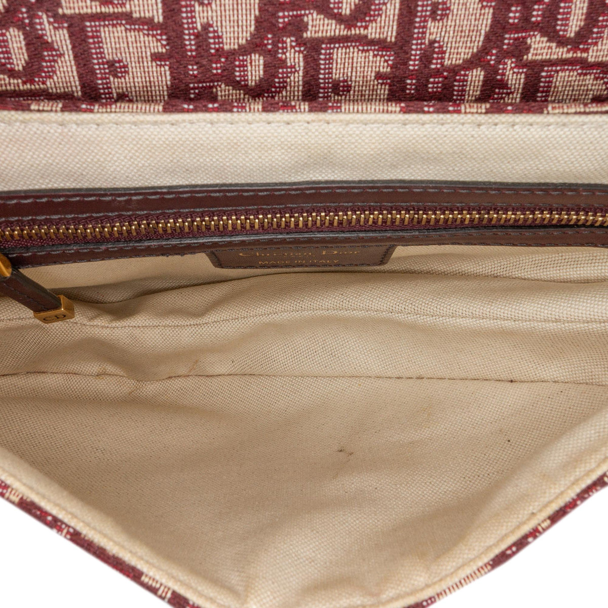Dior Oblique Canvas Saddle Bag Rovelle Bags