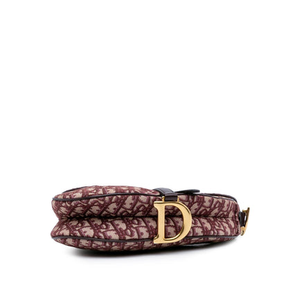 Dior Oblique Canvas Saddle Bag Rovelle Bags
