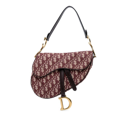 Dior Oblique Canvas Saddle Bag Rovelle Bags