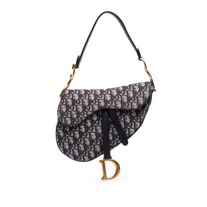Dior Oblique Canvas Saddle Bag Rovelle Bags