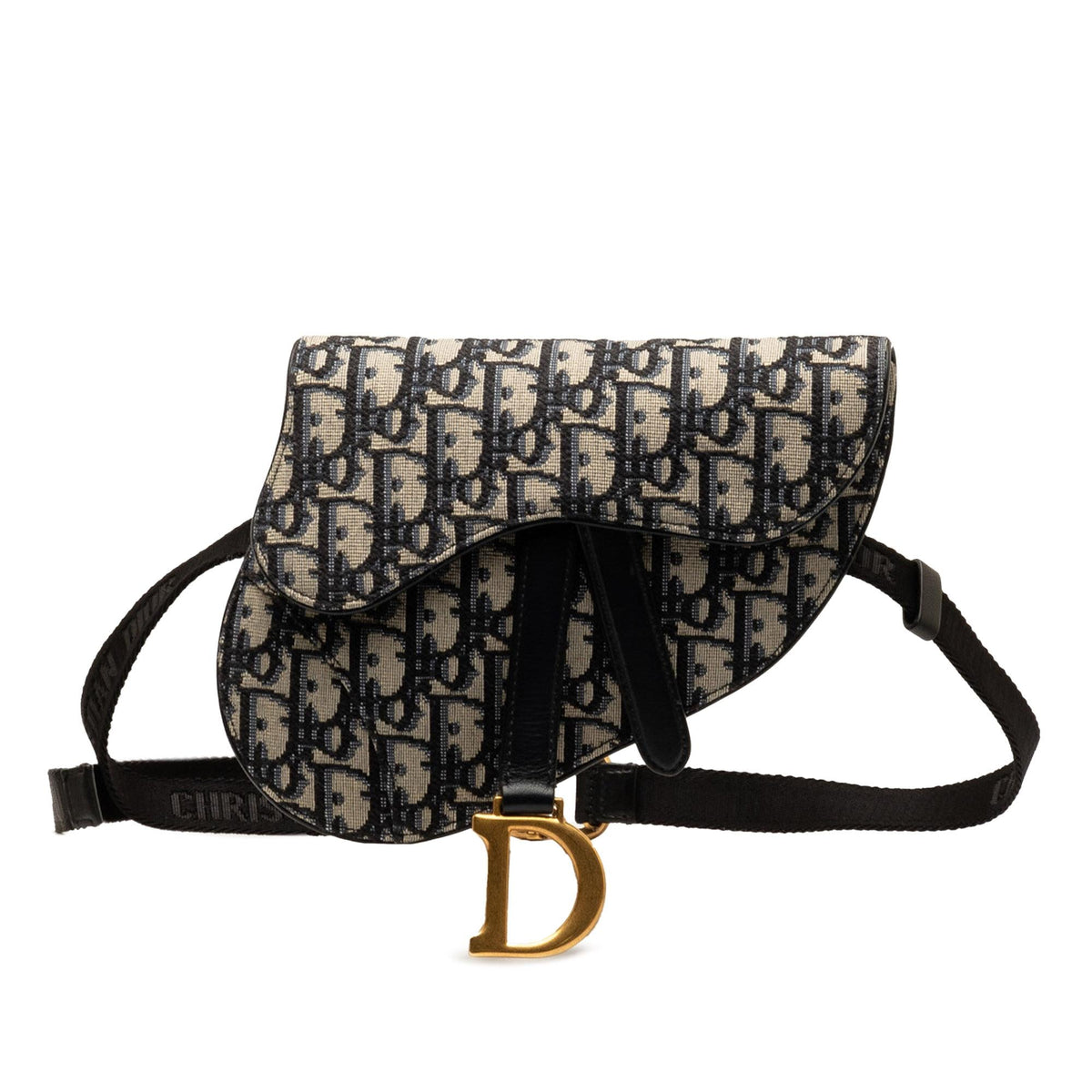 Dior Oblique Canvas Saddle Belt Bag (SHG-ZaE7b5) Rovelle Bags