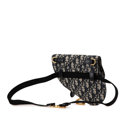 Dior Oblique Canvas Saddle Belt Bag Rovelle Bags