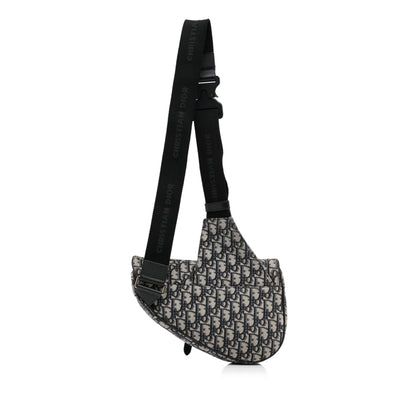 Dior Oblique Canvas Saddle Crossbody Rovelle Bags