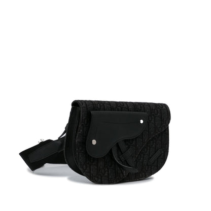 Dior Oblique Canvas Saddle Messenger Bag Rovelle Bags