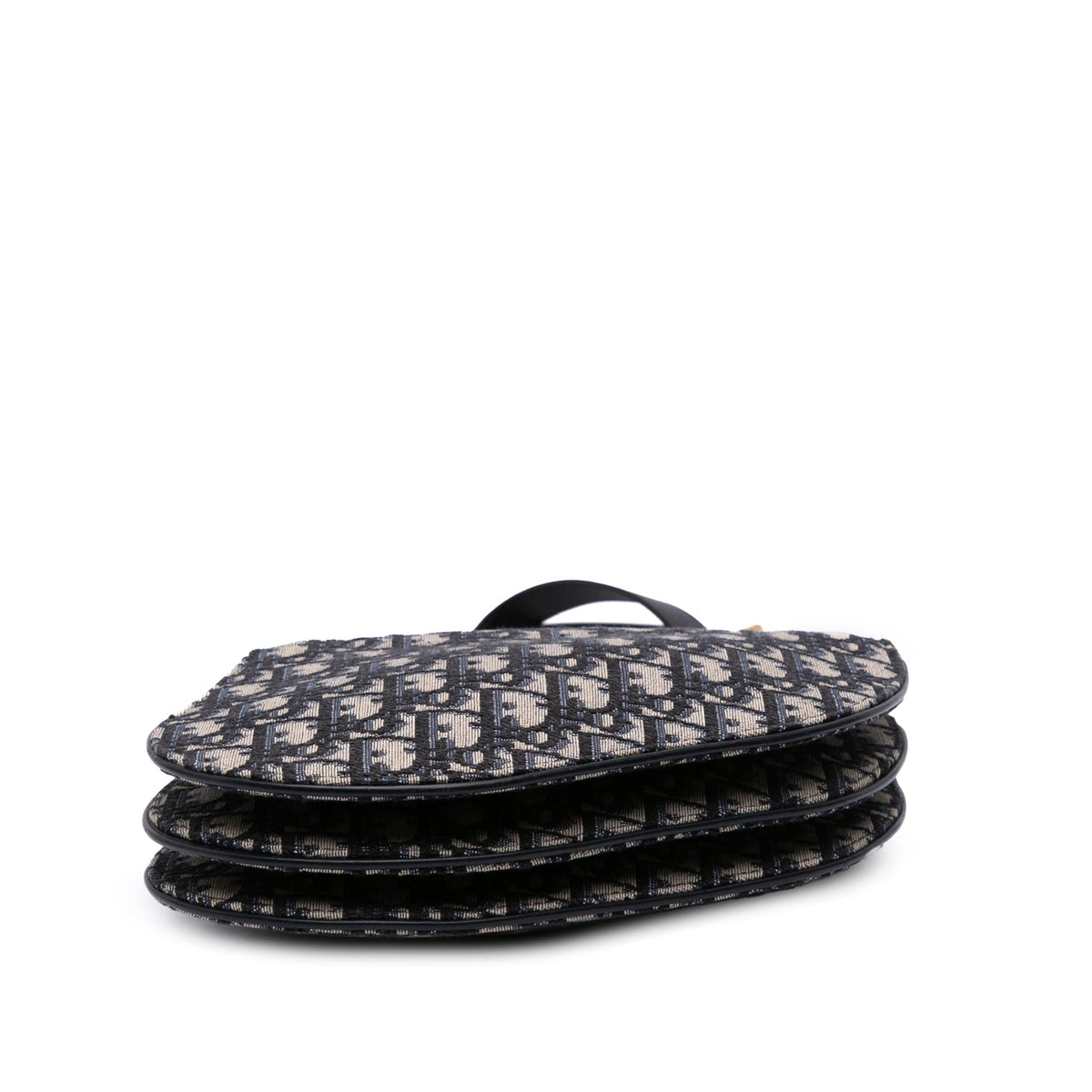 Dior Oblique Canvas Saddle Triple Zip Crossbody Rovelle Bags