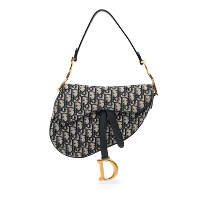 Dior Oblique Canvas Saddle (SHG-27dmG8) Rovelle Bags