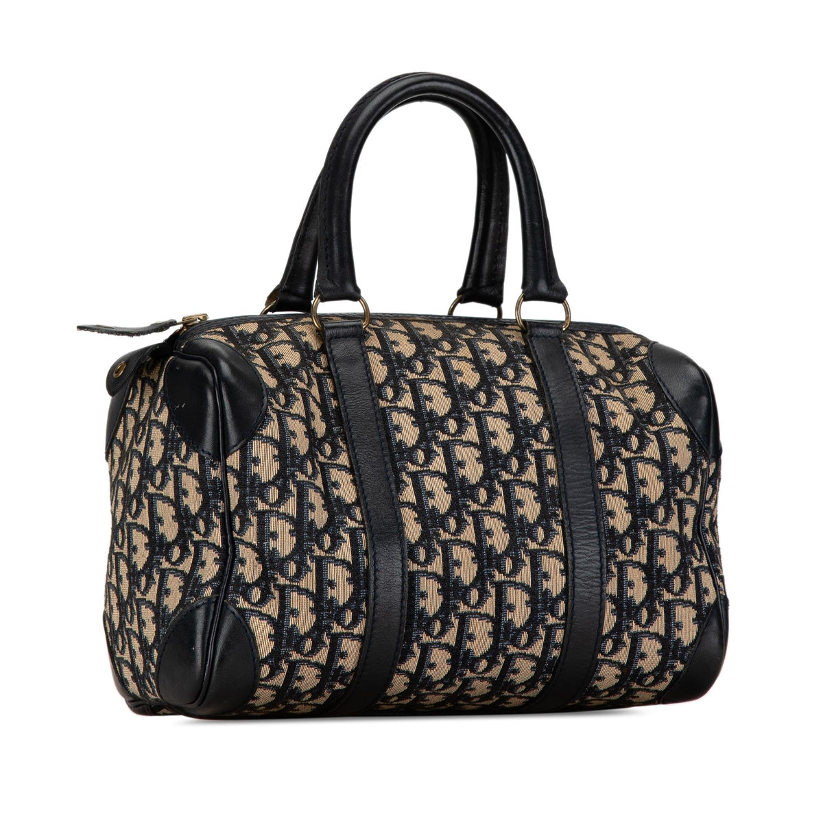 Dior Oblique Canvas Trotter Boston Bag (SHG-PIbsgz) Rovelle Bags