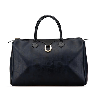 Dior Oblique Coated Canvas Boston Bag (SHG-yKYS8X) Rovelle Bags