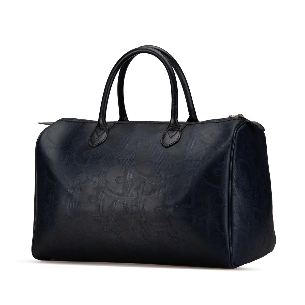 Dior Oblique Coated Canvas Boston Bag (SHG-yKYS8X) Rovelle Bags
