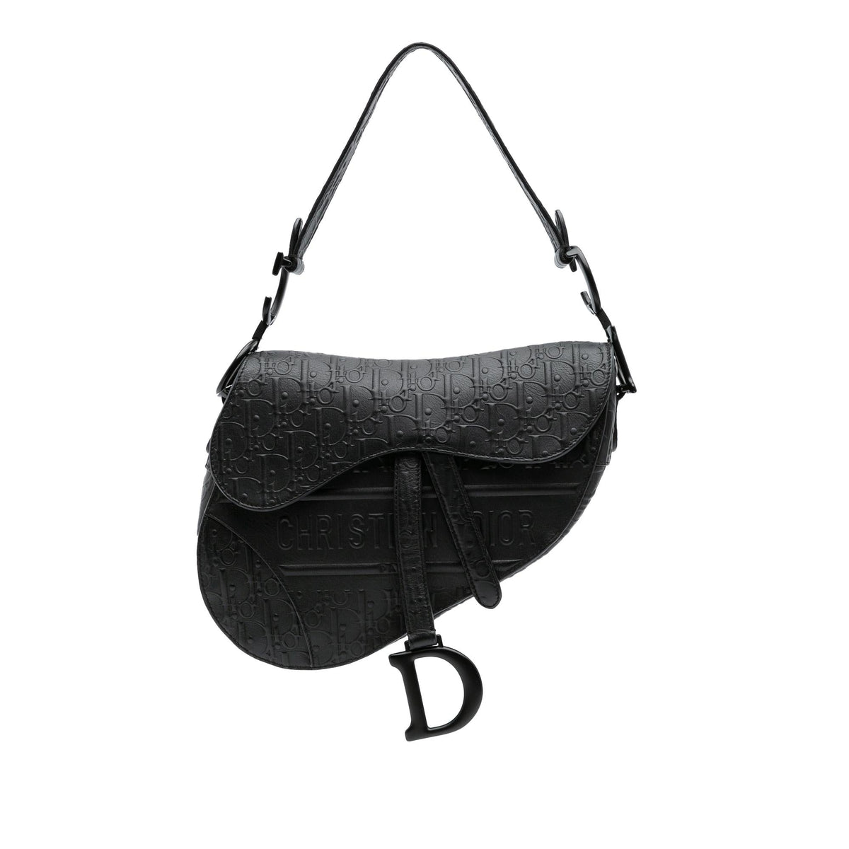 Dior Oblique Embossed Calfskin Saddle Bag Rovelle Bags