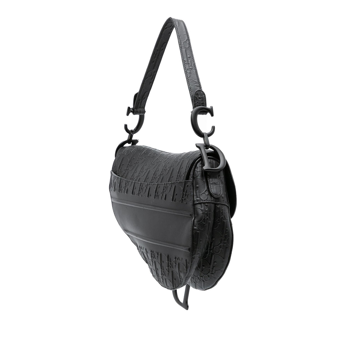 Dior Oblique Embossed Calfskin Saddle Bag Rovelle Bags