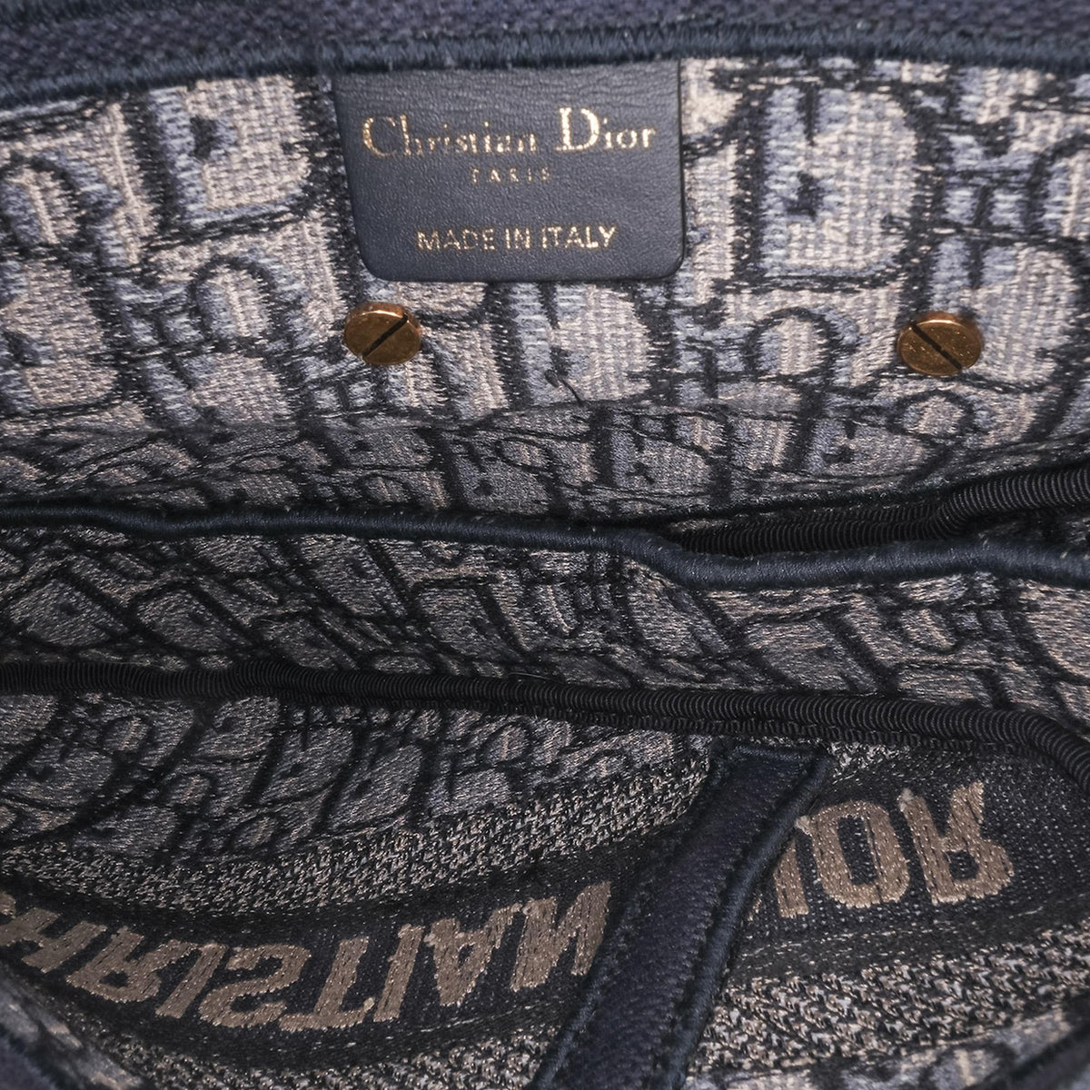 Dior Oblique Embroidered Canvas Saddle Bag Rovelle Bags