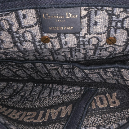 Dior Oblique Embroidered Canvas Saddle Bag Rovelle Bags