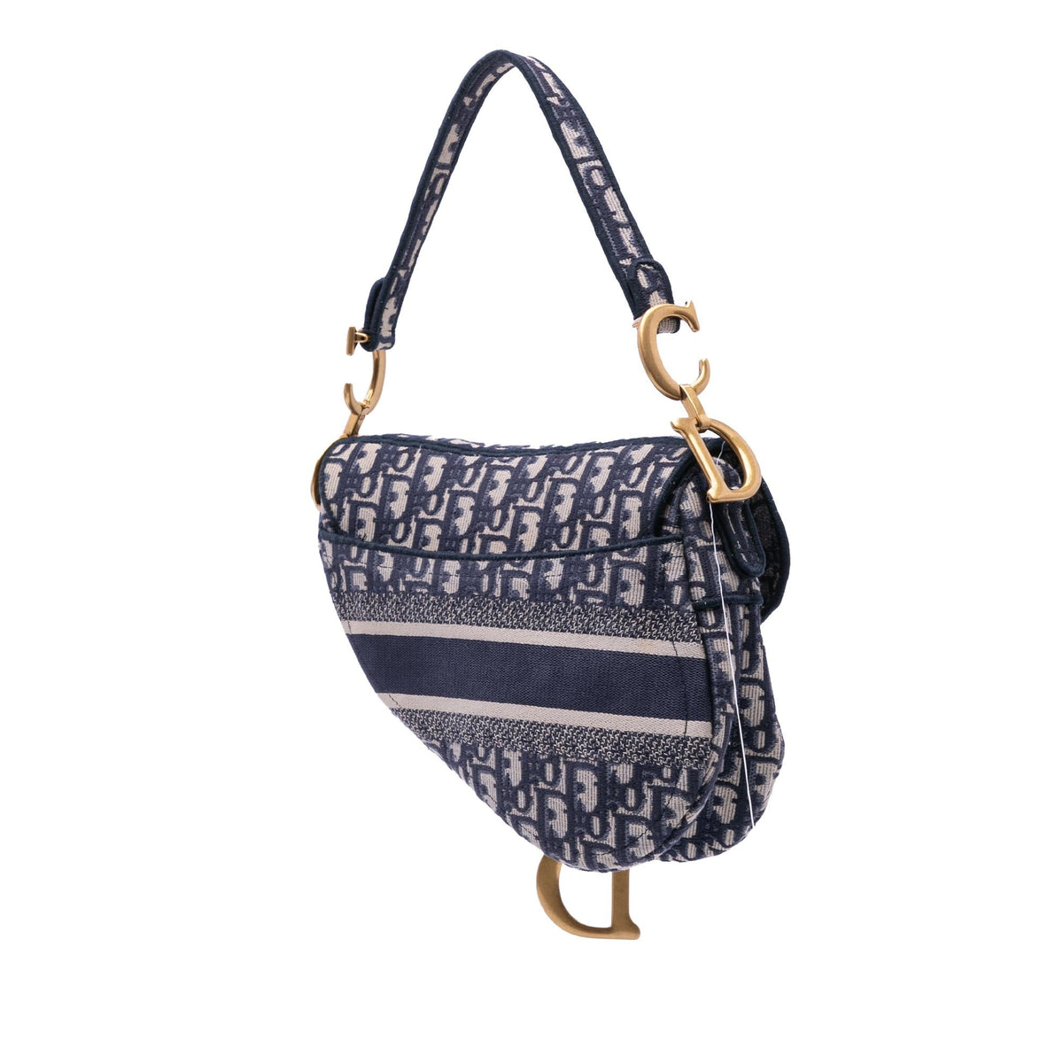 Dior Oblique Embroidered Canvas Saddle Bag Rovelle Bags