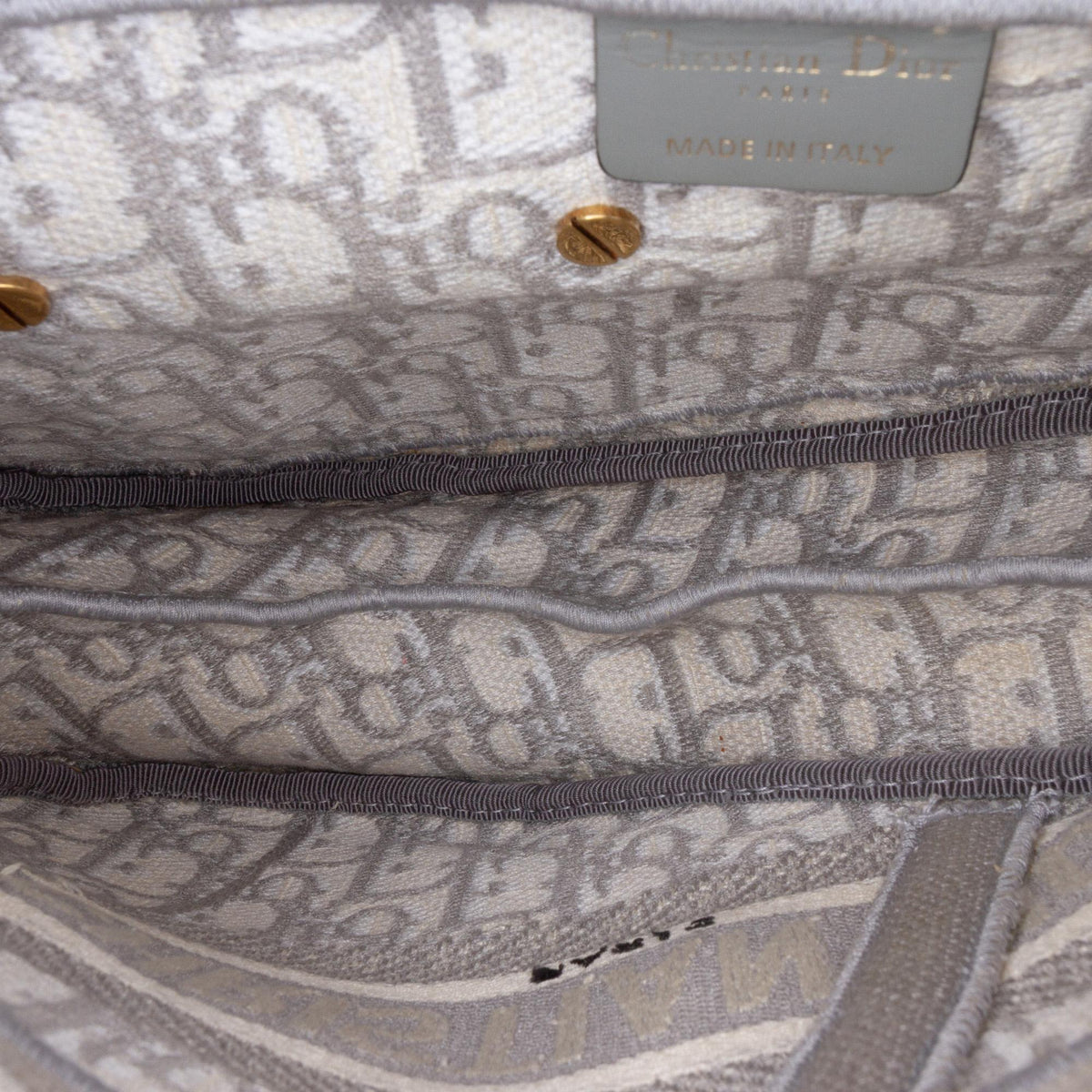Dior Oblique Embroidered Canvas Saddle Bag Rovelle Bags