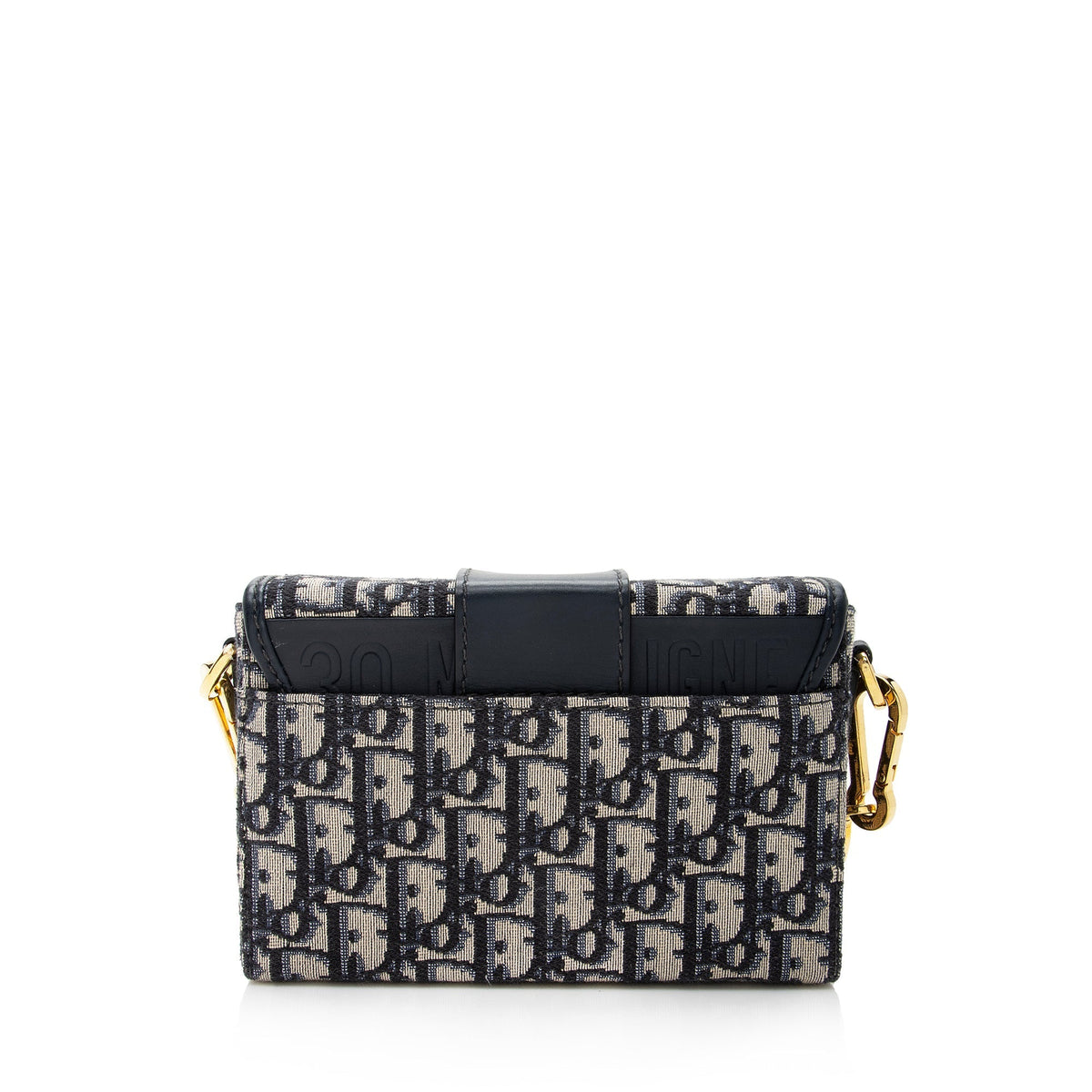 Dior Oblique Montaigne 30 Box Shoulder Bag (SHF-22436) Rovelle Bags