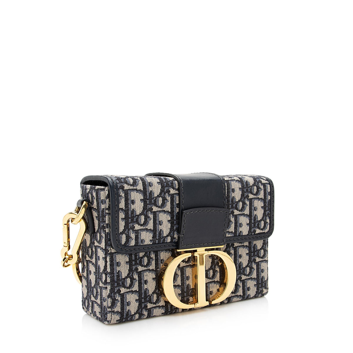 Dior Oblique Montaigne 30 Box Shoulder Bag (SHF-22436) Rovelle Bags