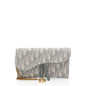 Dior Oblique Small Saddle Pouch with Chain Rovelle Bags