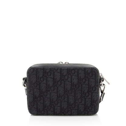 Dior Oblique Double Zipped Pouch Crossbody Rovelle Bags