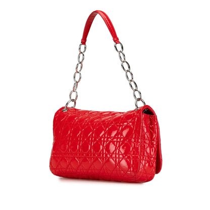 Dior Patent Cannage Rendezvous Shoulder Bag Rovelle Bags