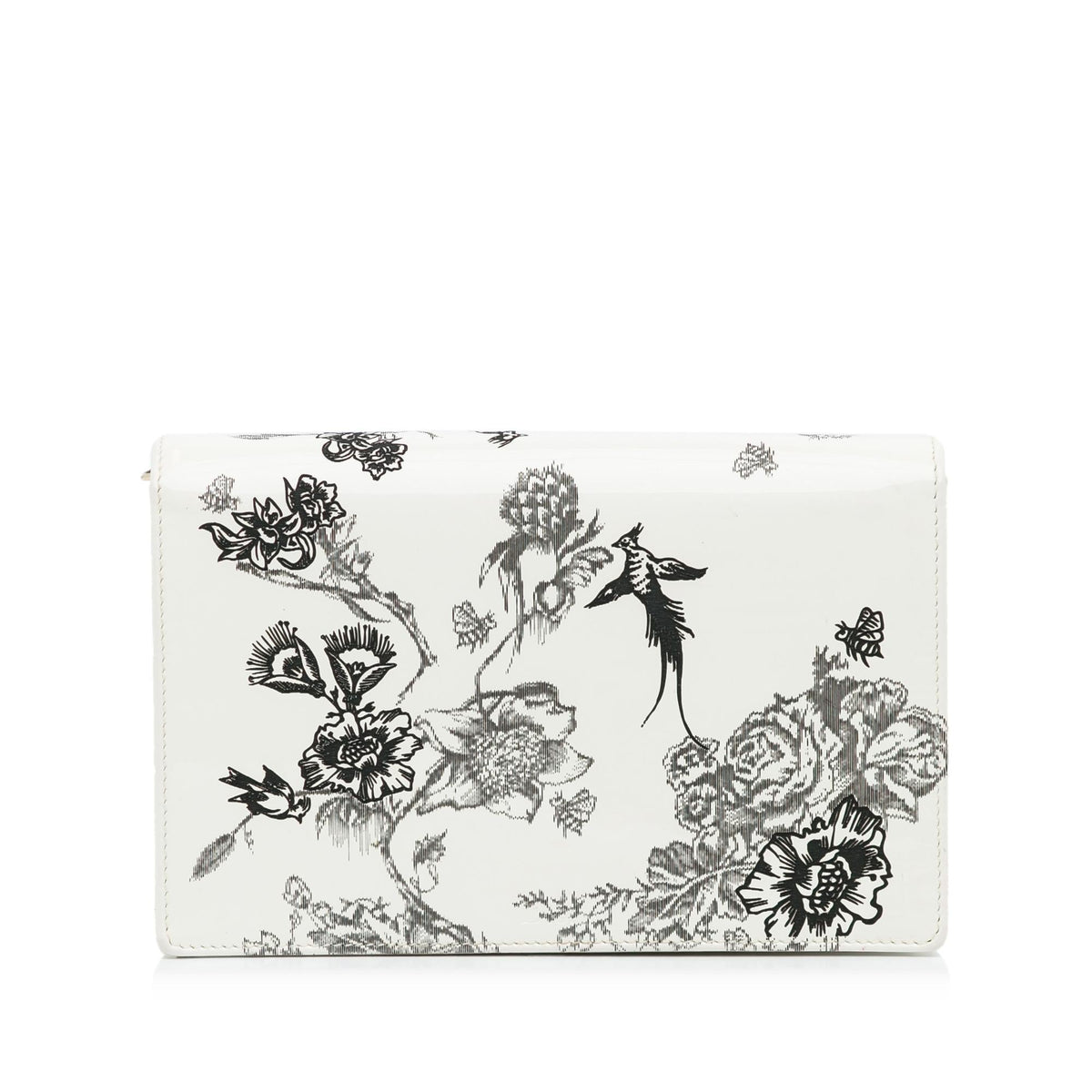Dior Patent Diorama Toile de Jouy Clutch (SHG-RGybns) Rovelle Bags