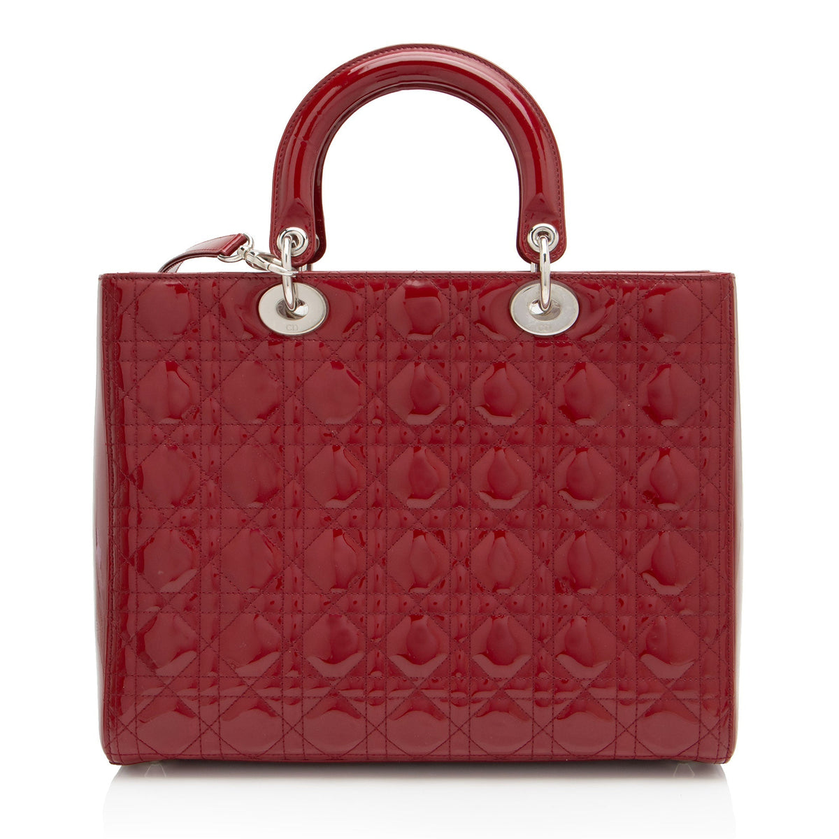 Dior Patent Leather Dior Large Tote (SHF-Fee2T5) Rovelle Bags