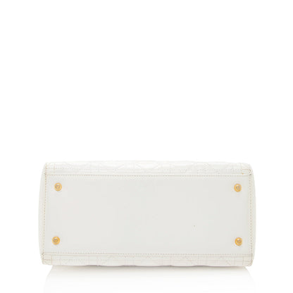 Dior Patent Leather Dior Medium Tote (SHF-20994) Rovelle Bags