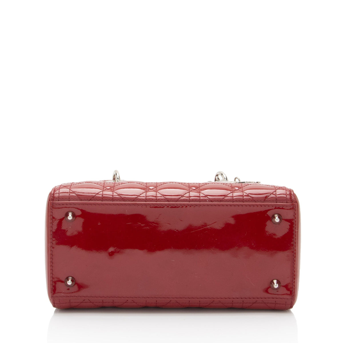 Dior Patent Leather Dior Medium Tote (SHF-KM7Orb) Rovelle Bags