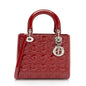 Dior Patent Leather Dior Medium Tote (SHF-KM7Orb) Rovelle Bags