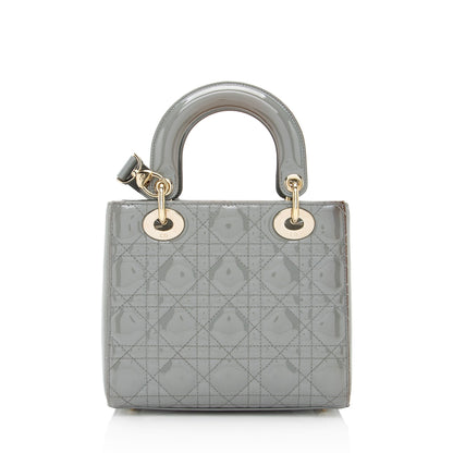 Dior Lady Dior Leather Mini Tote Bag Rovelle Bags