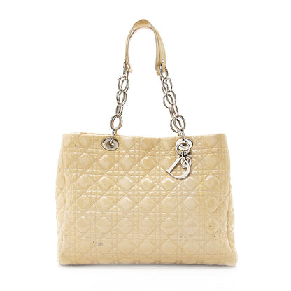 Dior Patent Leather Soft Large Shopping Tote - FINAL (SHF-20104) Rovelle Bags