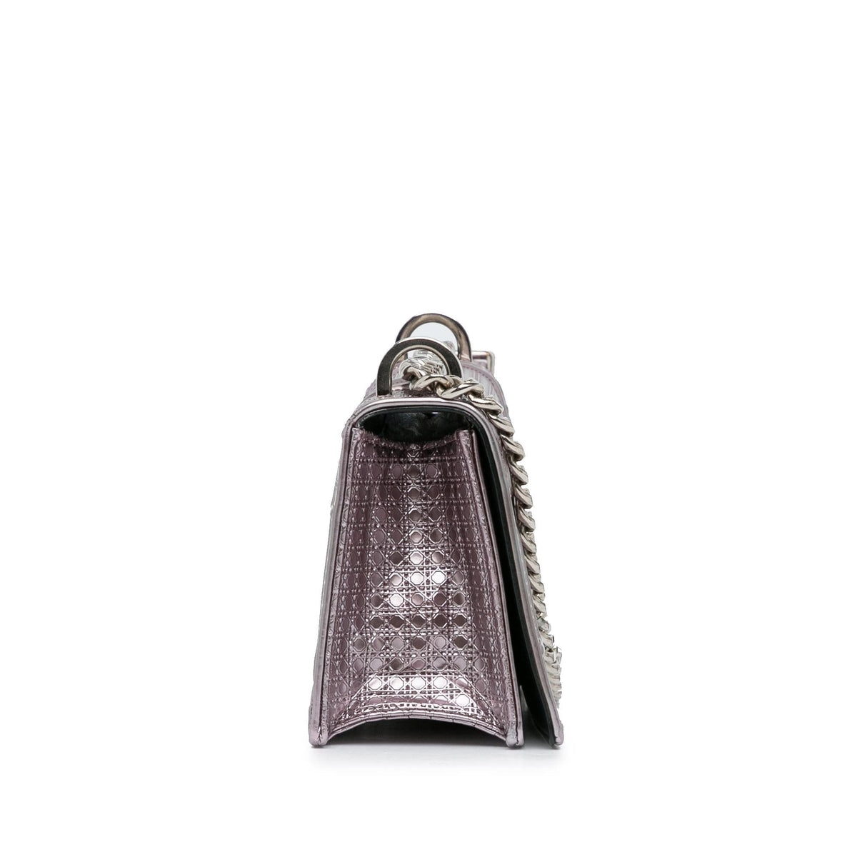Dior Patent Microcannage Diorama Crossbody Bag Rovelle Bags