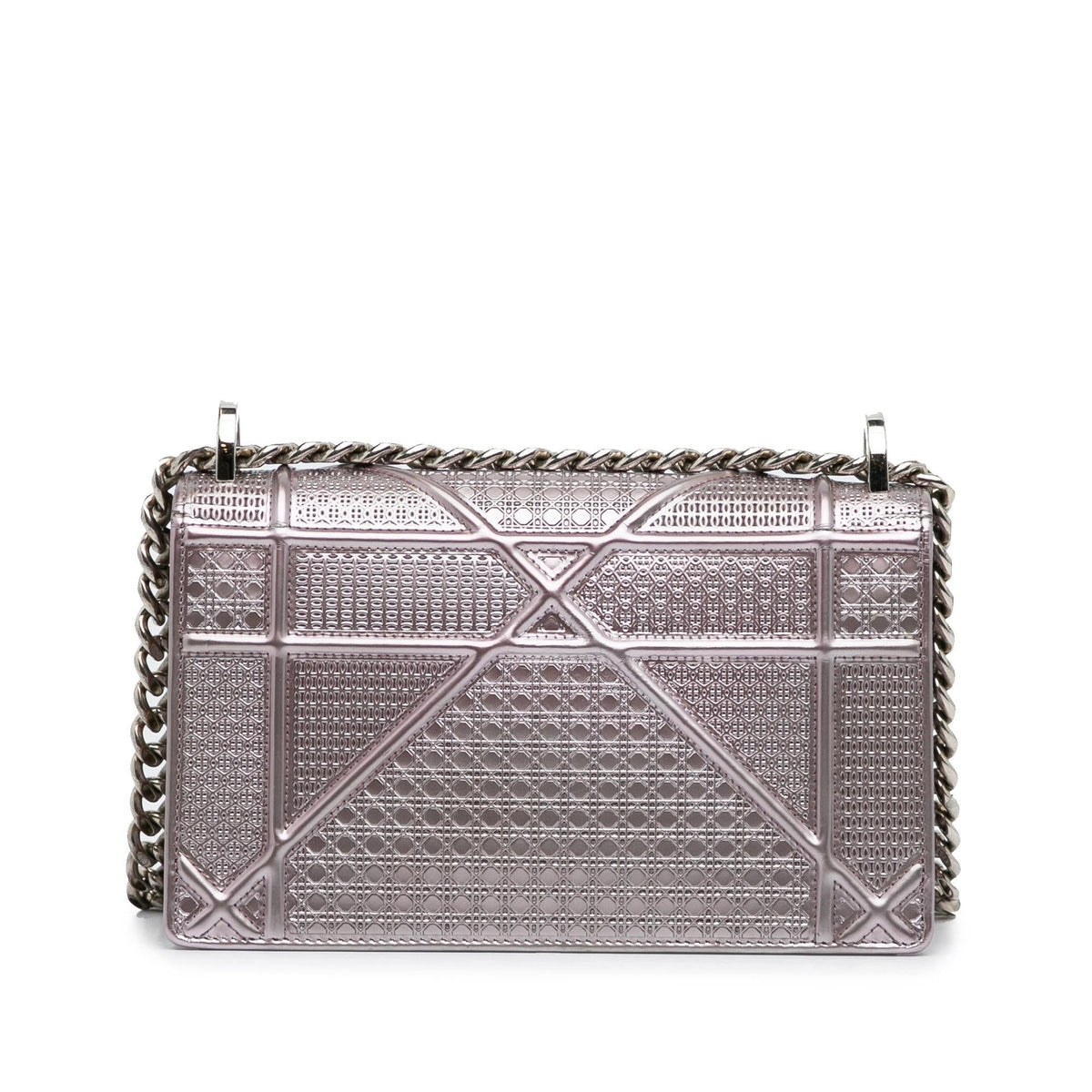 Dior Patent Microcannage Diorama Crossbody Bag Rovelle Bags