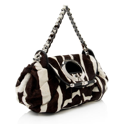Dior Pony Hair Jazzclub Shoulder Bag (SHF-FV5RBf) Rovelle Bags
