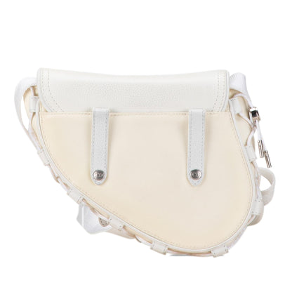Dior Sacai Technical Fabric and Leather Saddle Bag Rovelle Bags