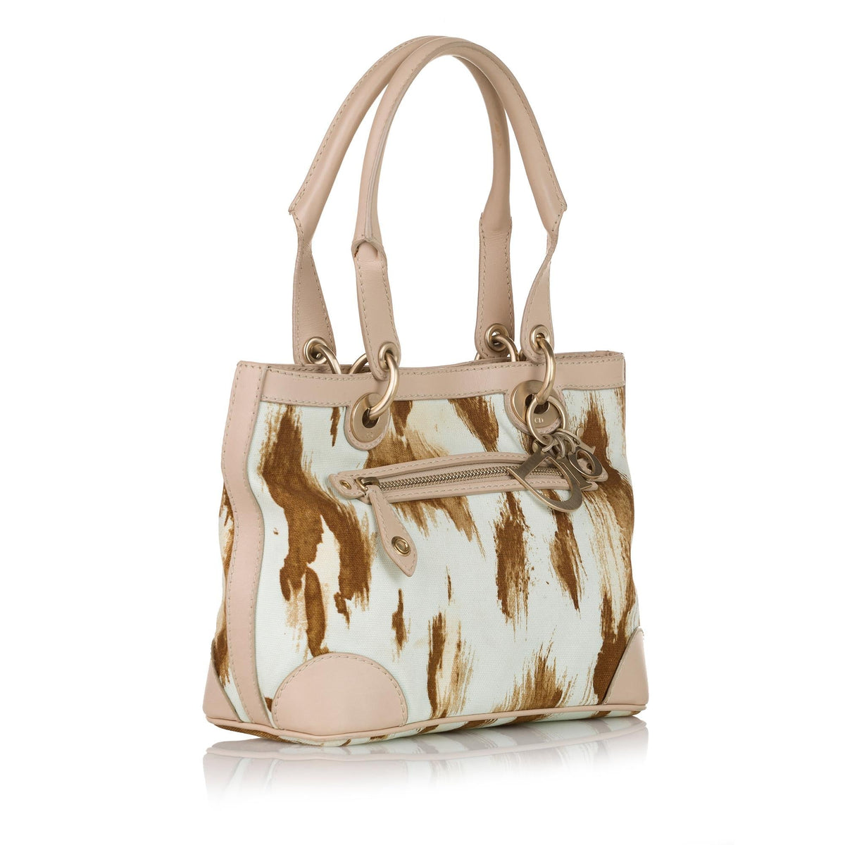 Dior Saint Tropez Canvas Handbag (SHG-34115) Rovelle Bags