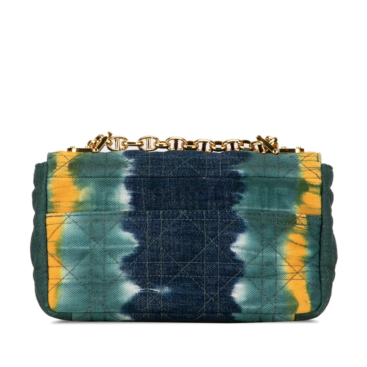 Dior Small Denim Tie-Dye Cannage Caro (SHG-v0eHw5) Rovelle Bags