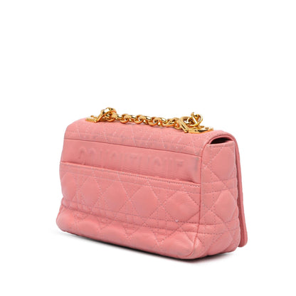 Dior Small Grained Calfskin Cannage Caro Bag Rovelle Bags