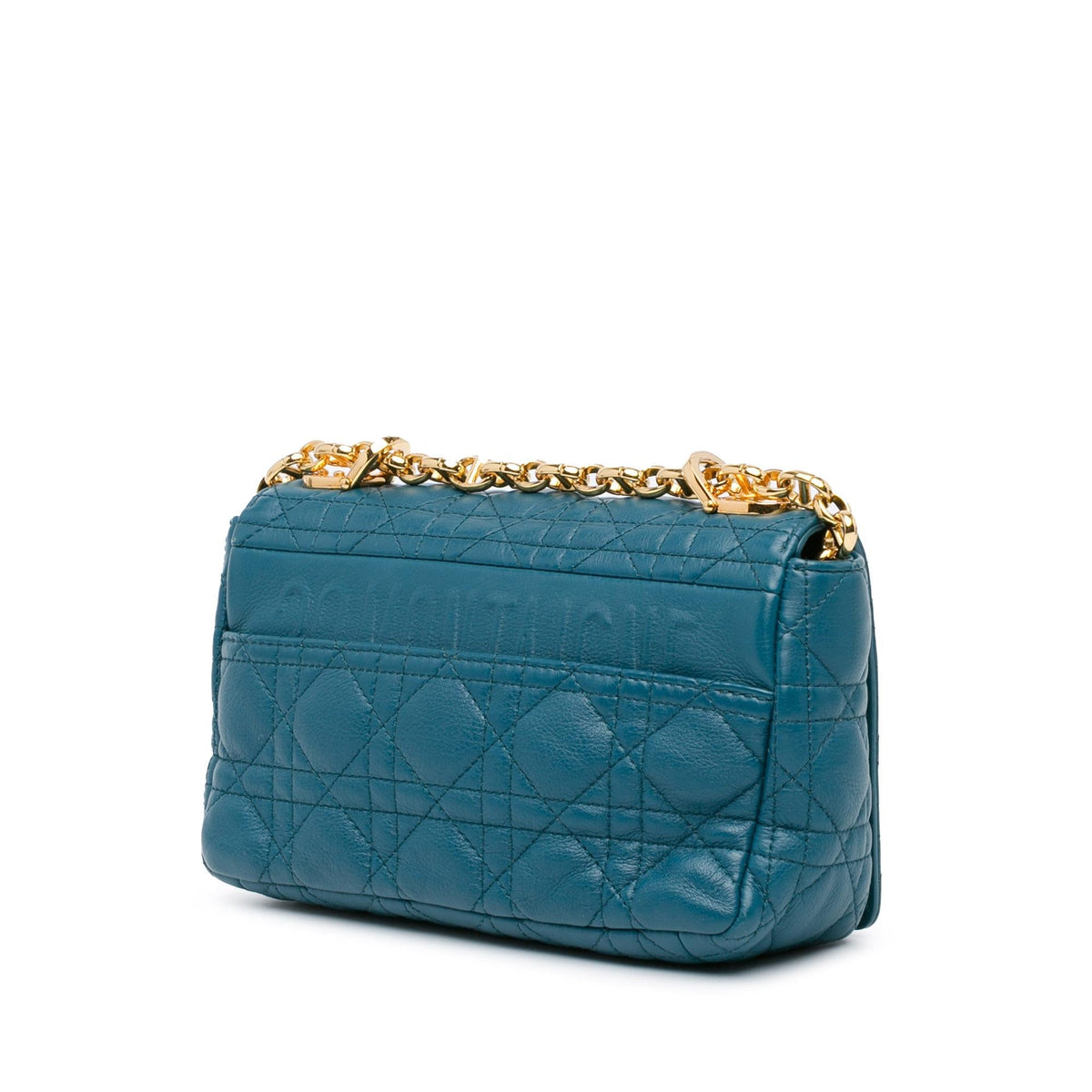 Dior Small Lambskin Cannage Caro Crossbody Rovelle Bags