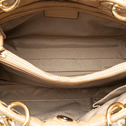 Dior Small Lambskin Cannage Dior Soft Shopping Tote (SHG-gPZGoA) Rovelle Bags