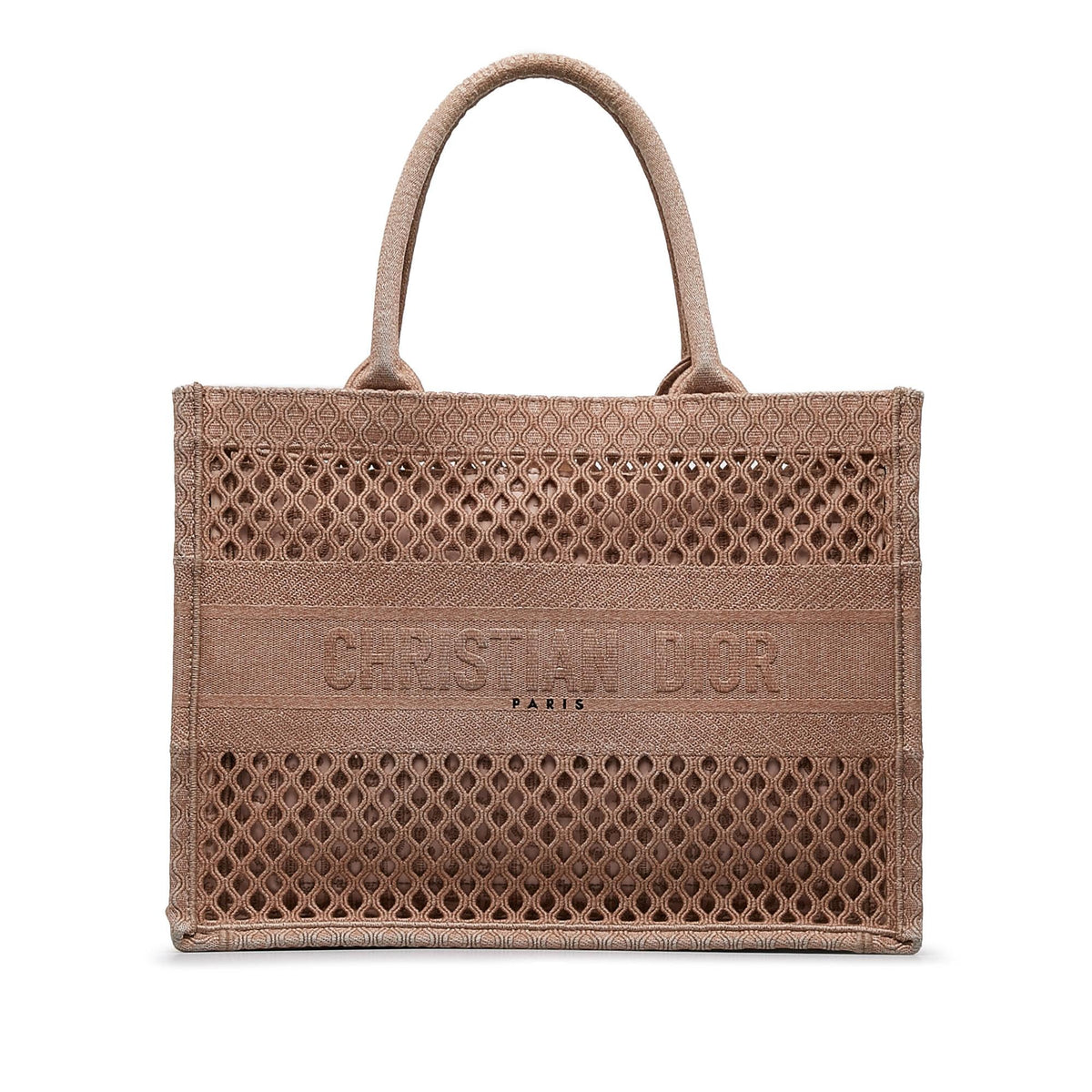 Dior Small Mesh Book Tote Rovelle Bags