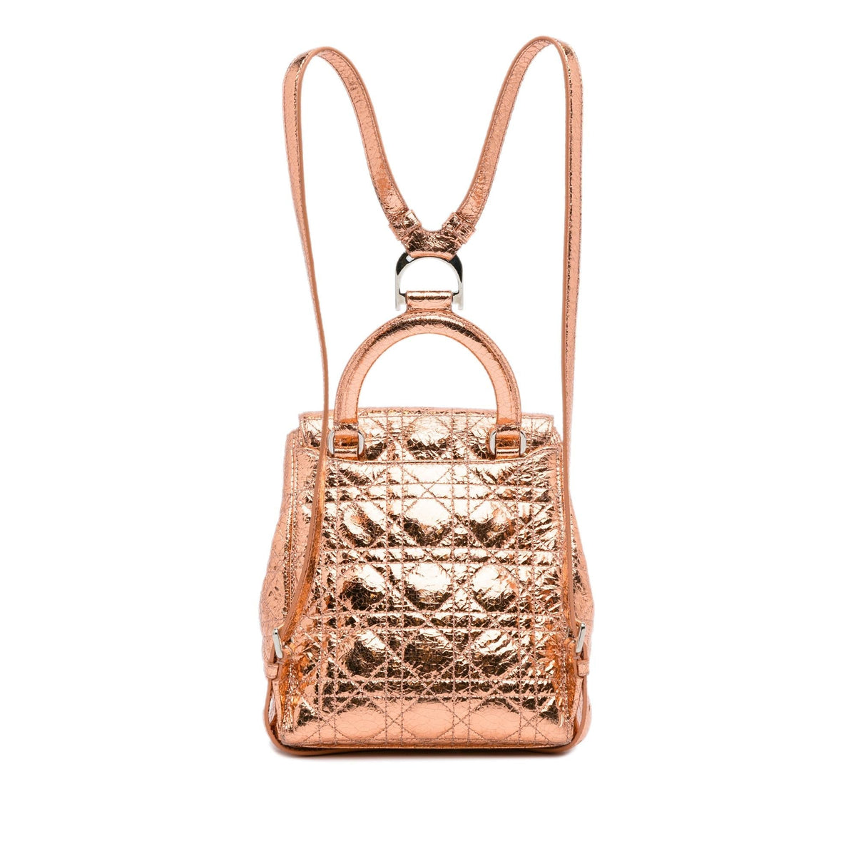 Dior Small Metallic Cannage Stardust Backpack (SHG-Ep0Yhg) Rovelle Bags