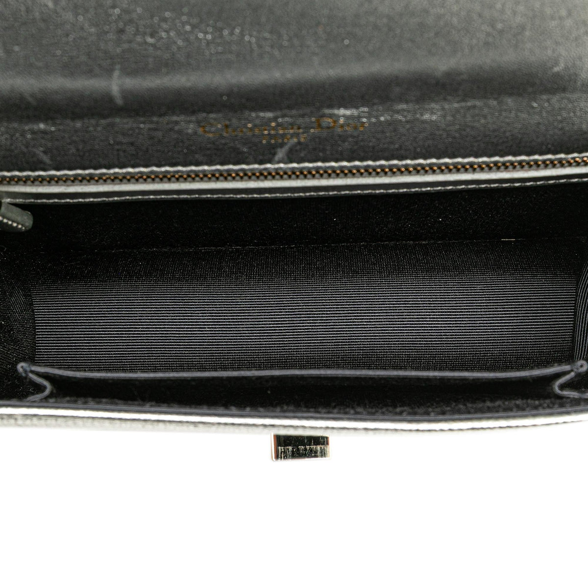 Dior Small Metallic Grained Calfskin Diorama Flap Rovelle Bags