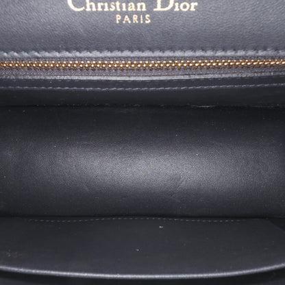 Dior Small Metallic Patent Microcannage Diorama Flap Rovelle Bags