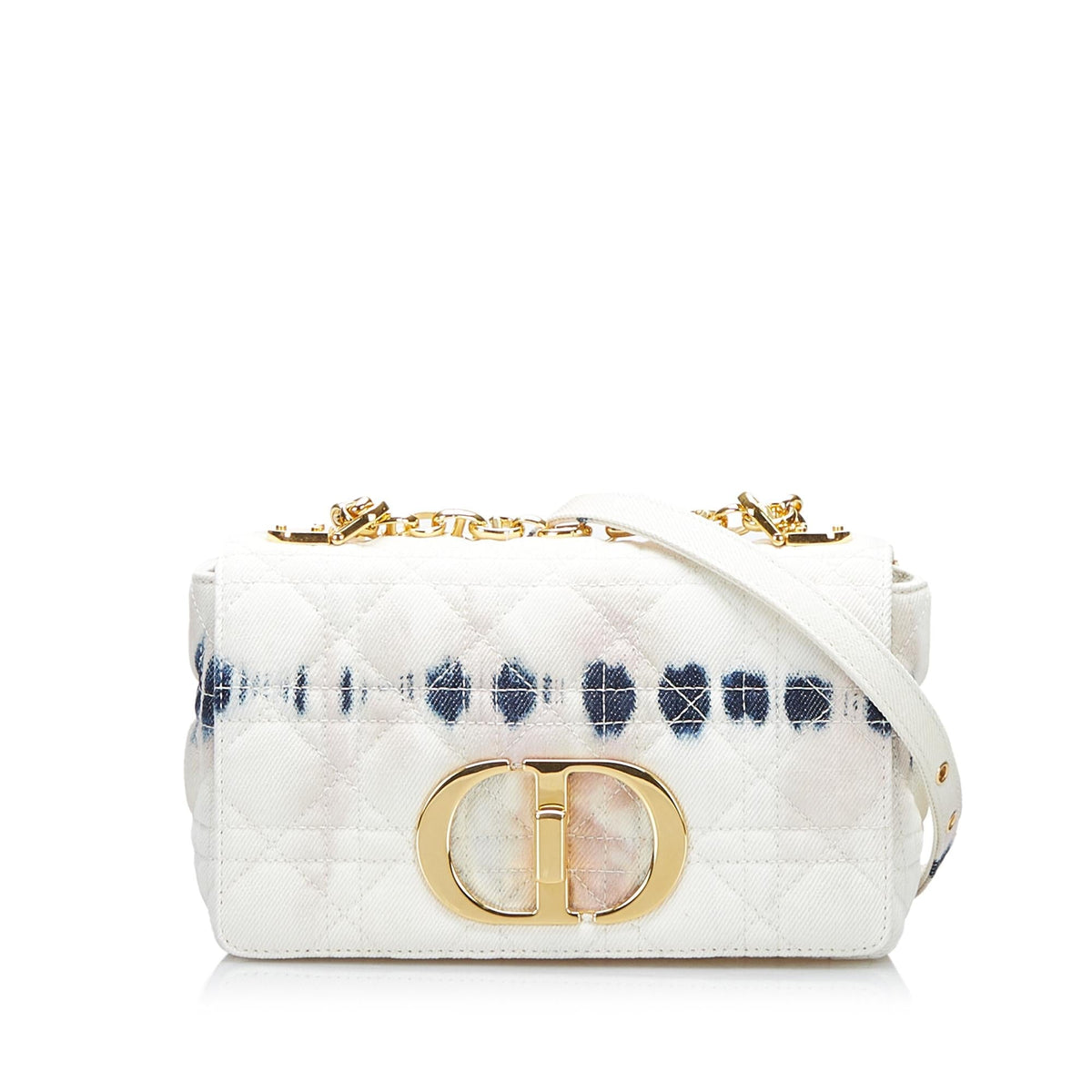 Dior Small Tie Dye Denim Caro Rovelle Bags